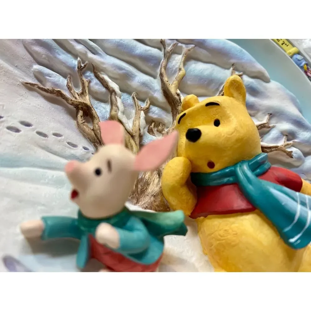 Winnie the Pooh Do You Think It's...A Woozle? Disney Bradford Exchange 3D Plate